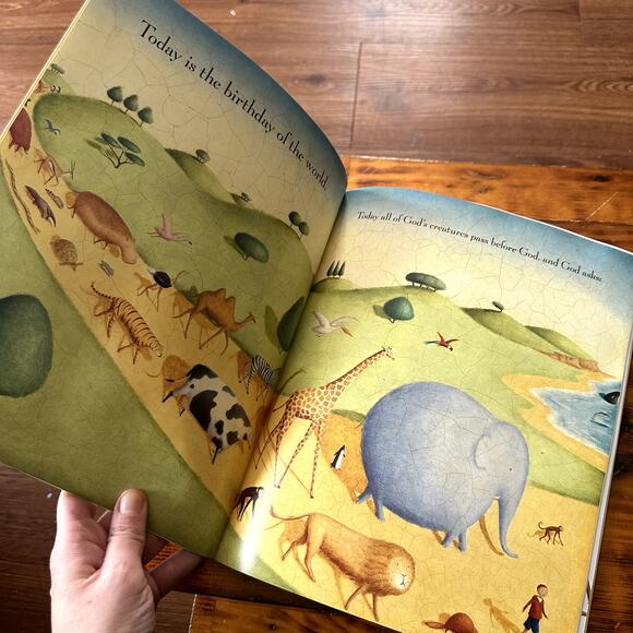 PJ Library Today Is The Birthday Of The World Rosh Hashanah Jewish Book - Picture 3 of 8